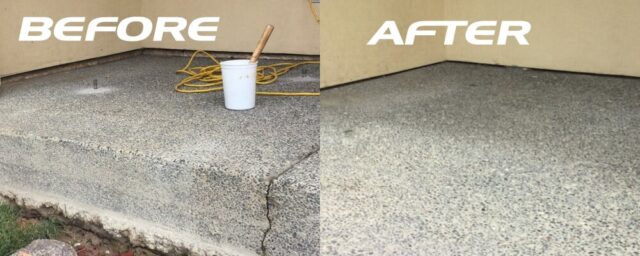 Before & After Concrete Porch Repair | What to Expect Guide