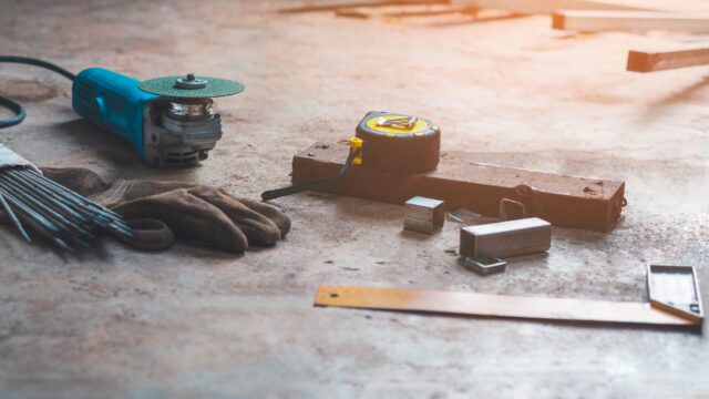 tools and equipment to cut into concrete