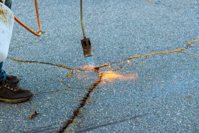 Visual driveway concrete