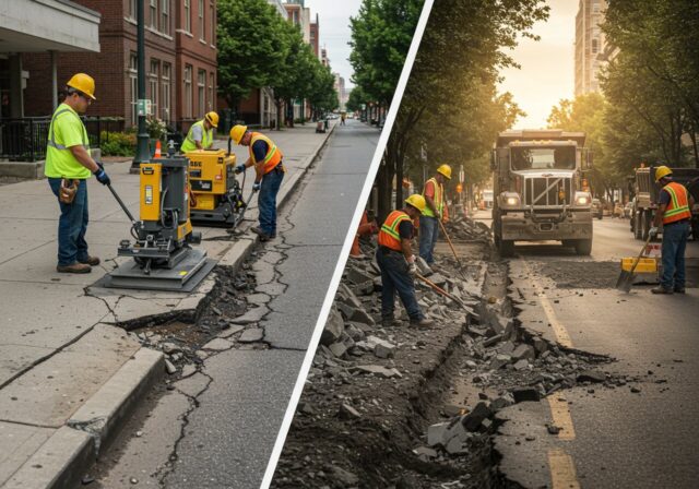 Comparing Mudjacking vs Polyjacking Techniques for Concrete Lifting cover