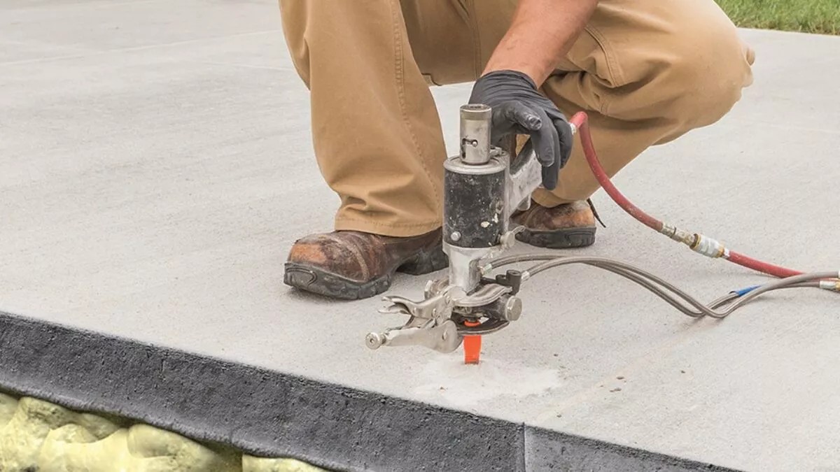 Polyurethane Concrete Raising