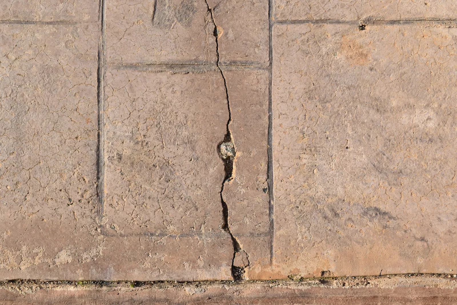 Patio Crack Repair