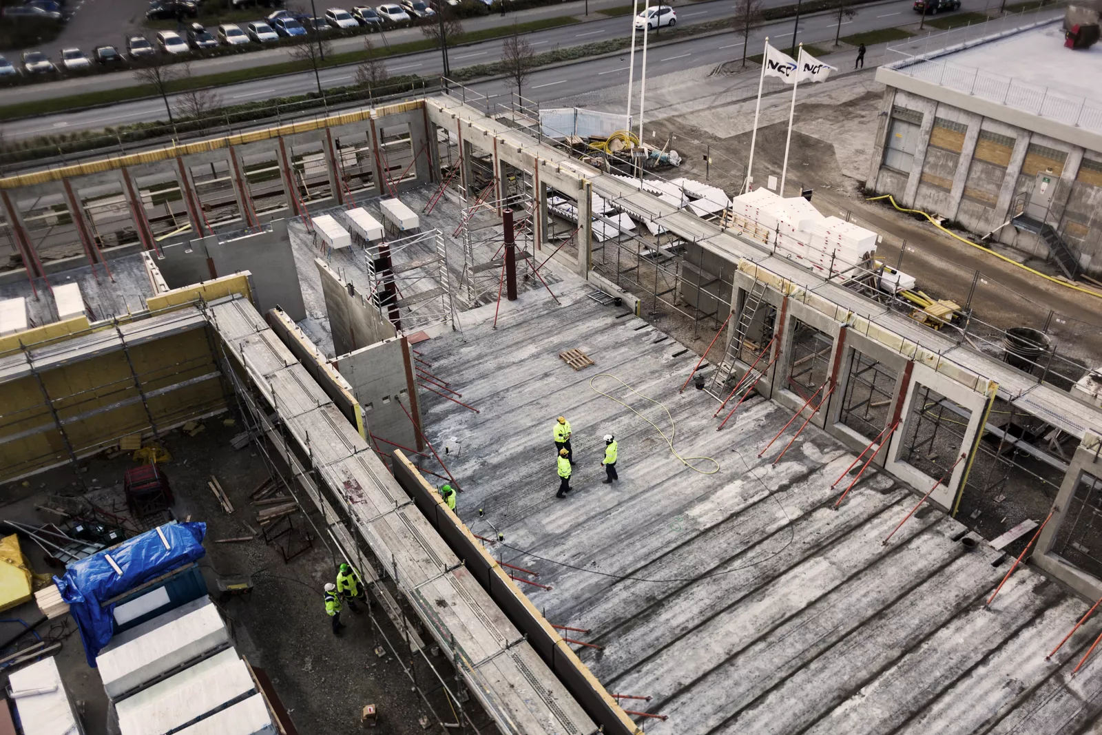 Concrete With Proper Joint Caulking