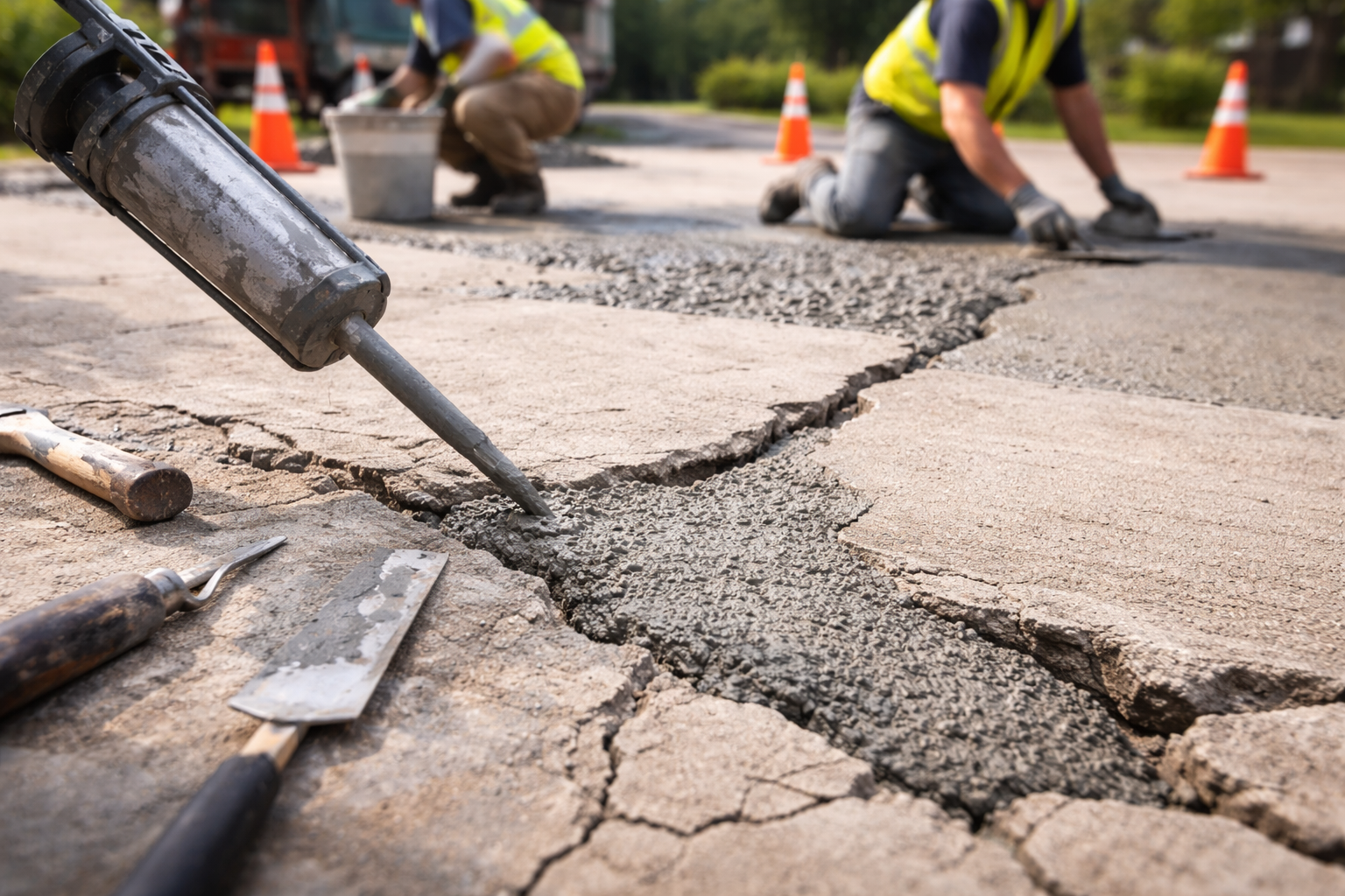 Slit Concrete Method Best Concrete Repair Methods for Damaged Slabs