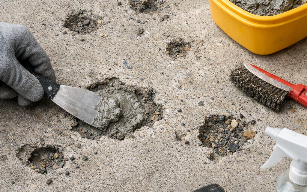 What Is Concrete Pitting? Causes, Prevention, and Repair Options