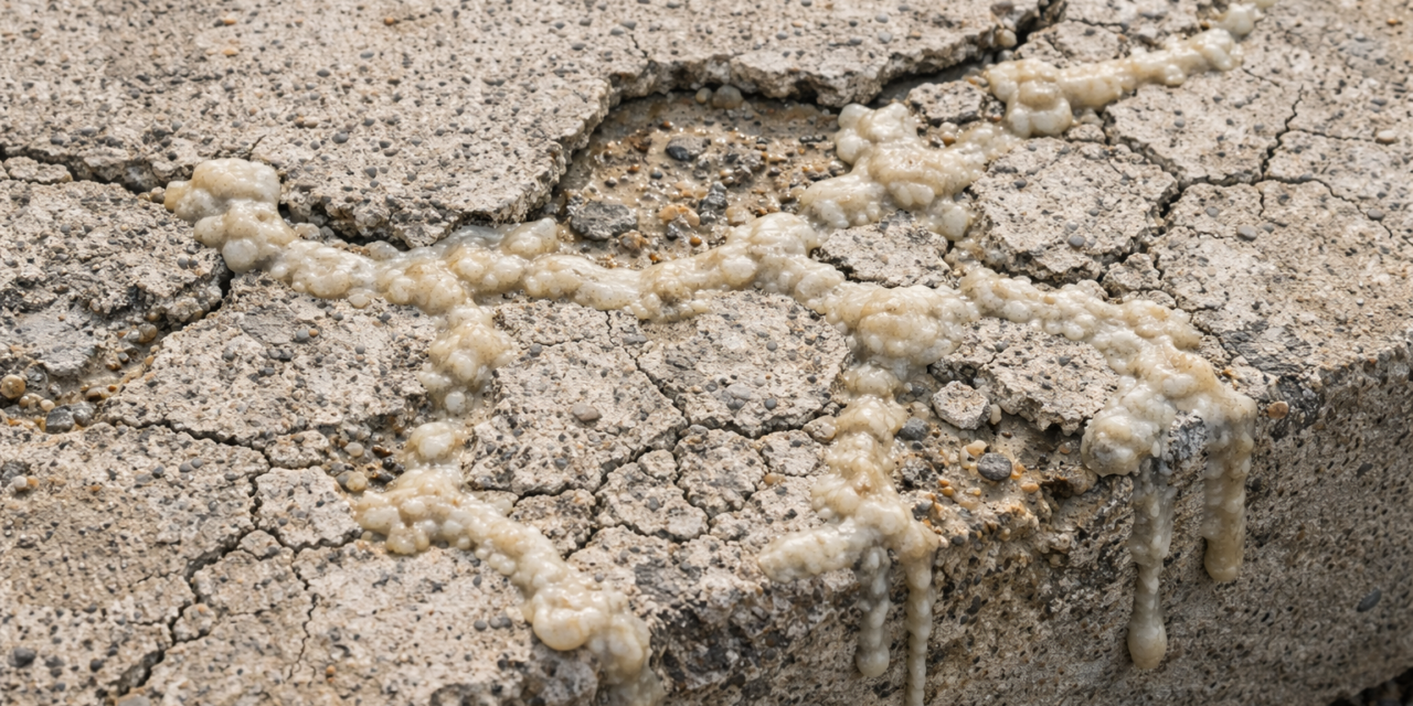 What Is Alkali Silica Reaction in Concrete? Causes, Symptoms, and Structural Risks