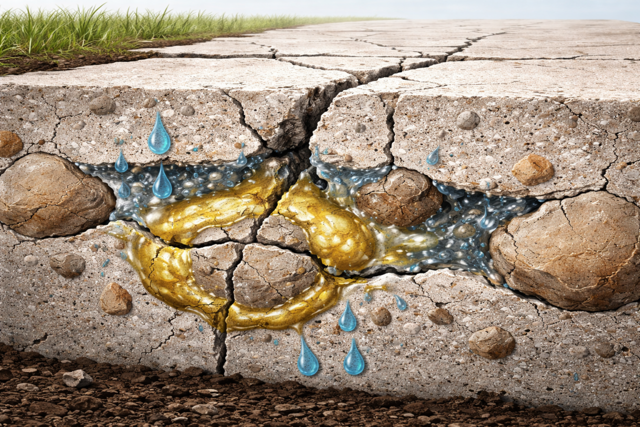 alkali-silica reaction in concrete