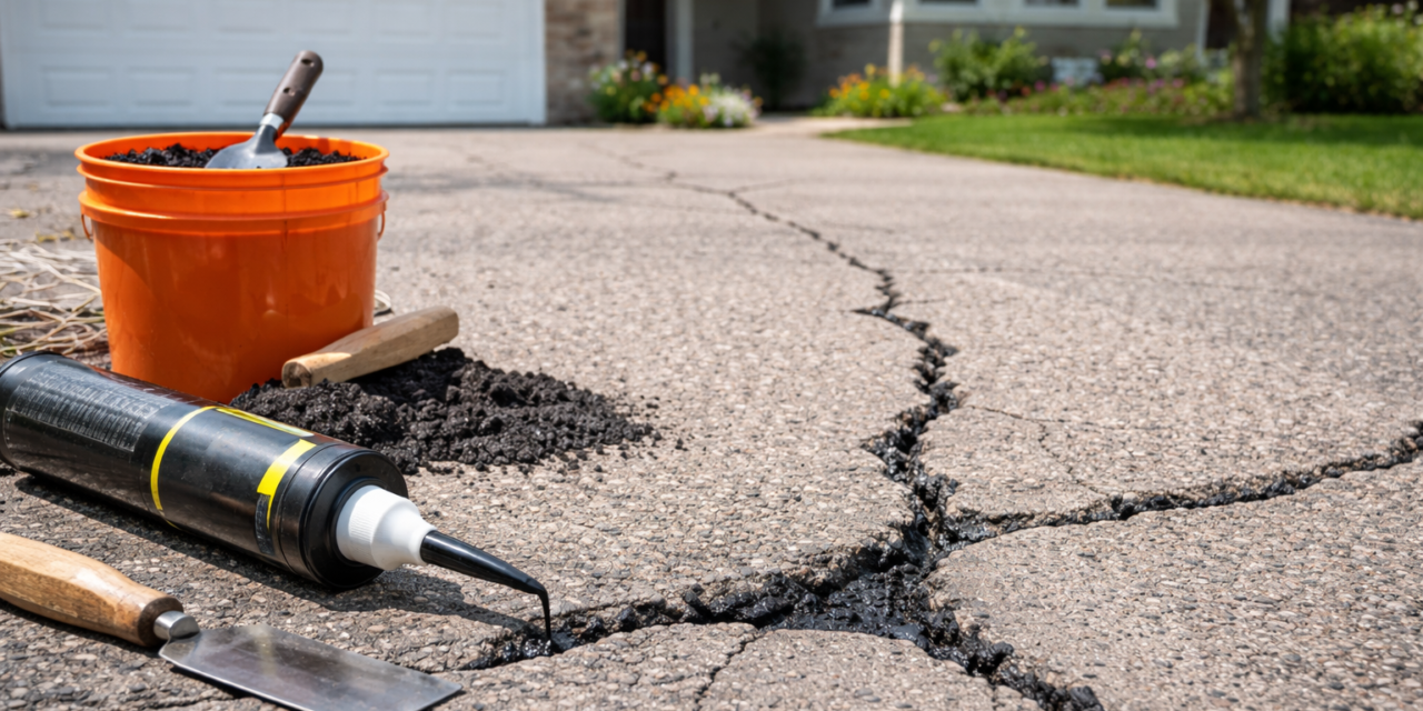 Top 3 Affordable Ways to Fix Driveway Cracks Before They Turn Into Costly Repairs