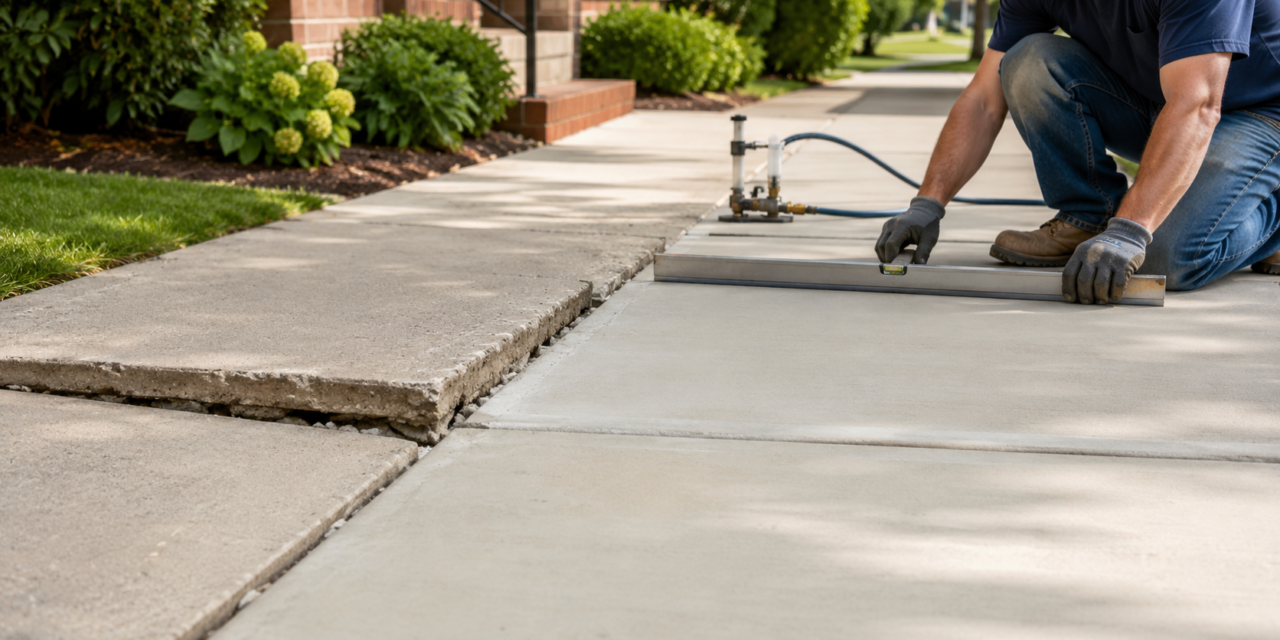 What Are the Best Concrete Repair Methods to Fix Sinking Concrete?