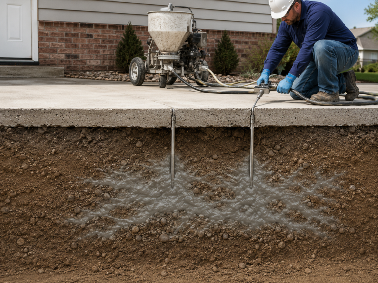 Compaction and permeation grouting