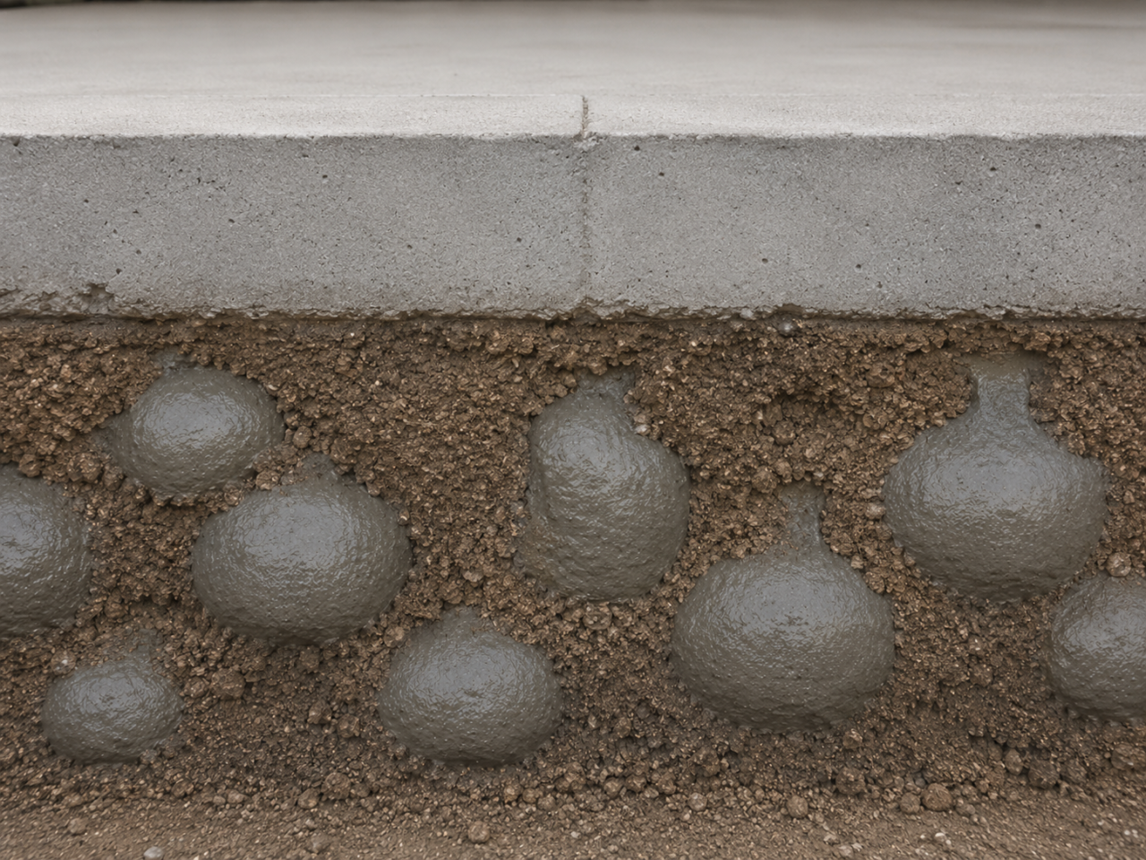Compaction grouting