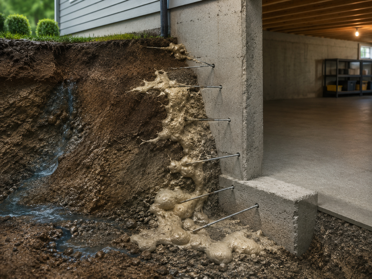waterproof basement foundation
