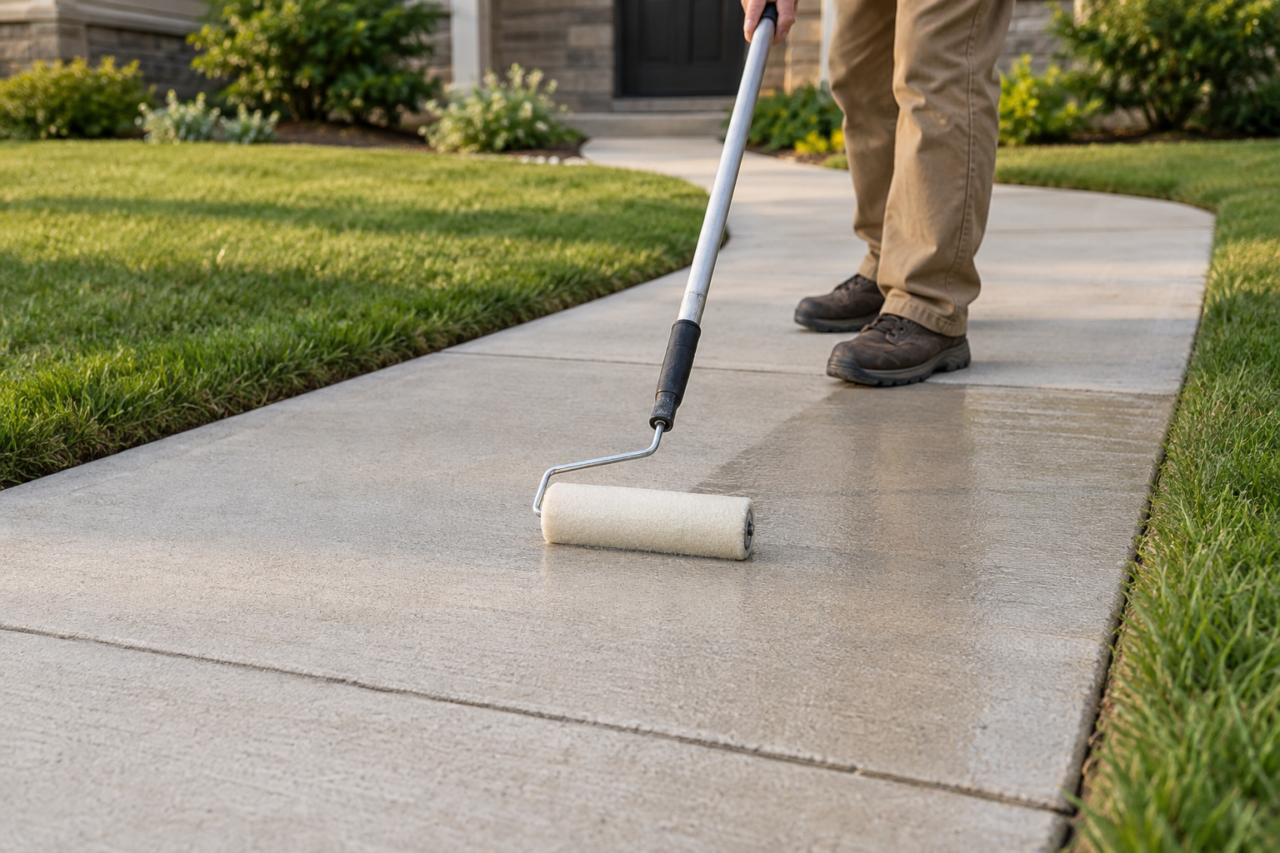 Benefits of sealing concrete surface