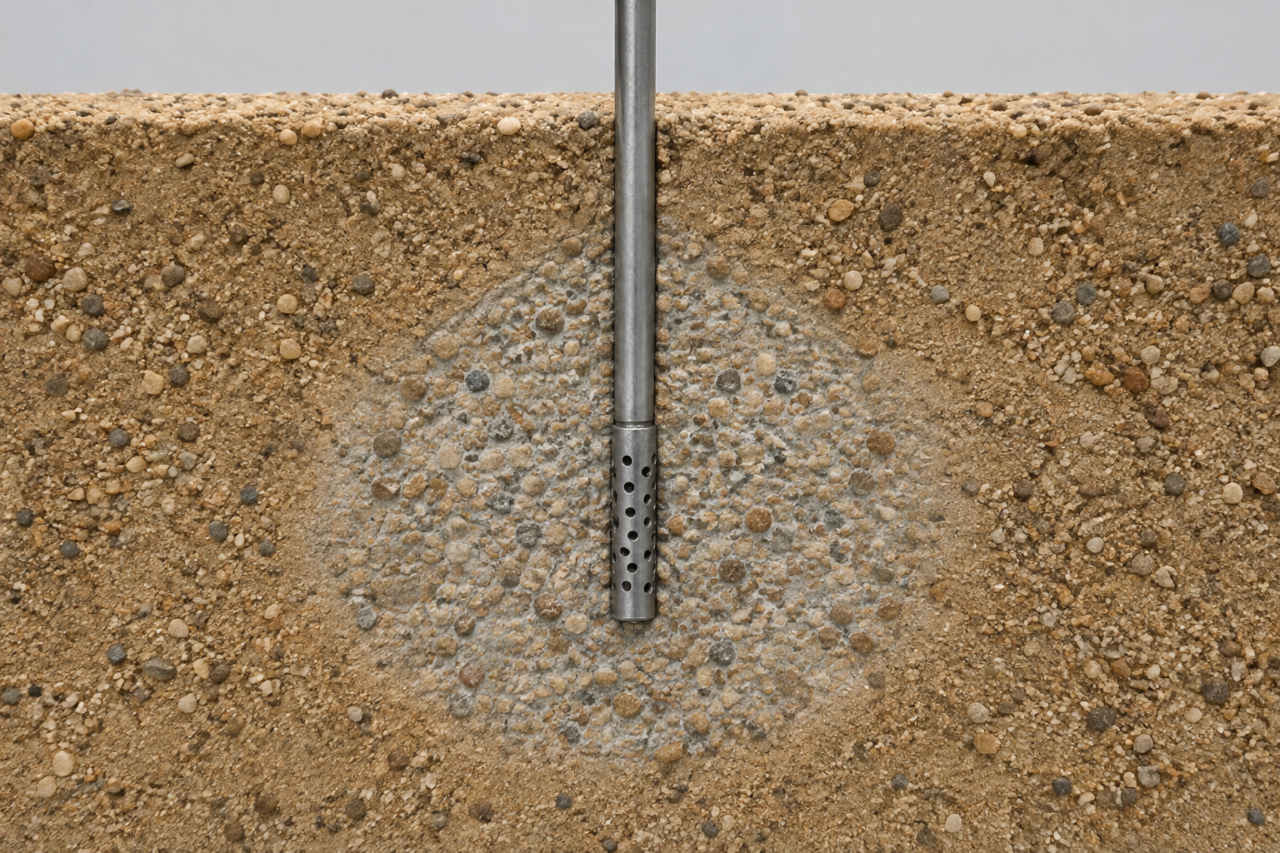 Permeation grouting process
