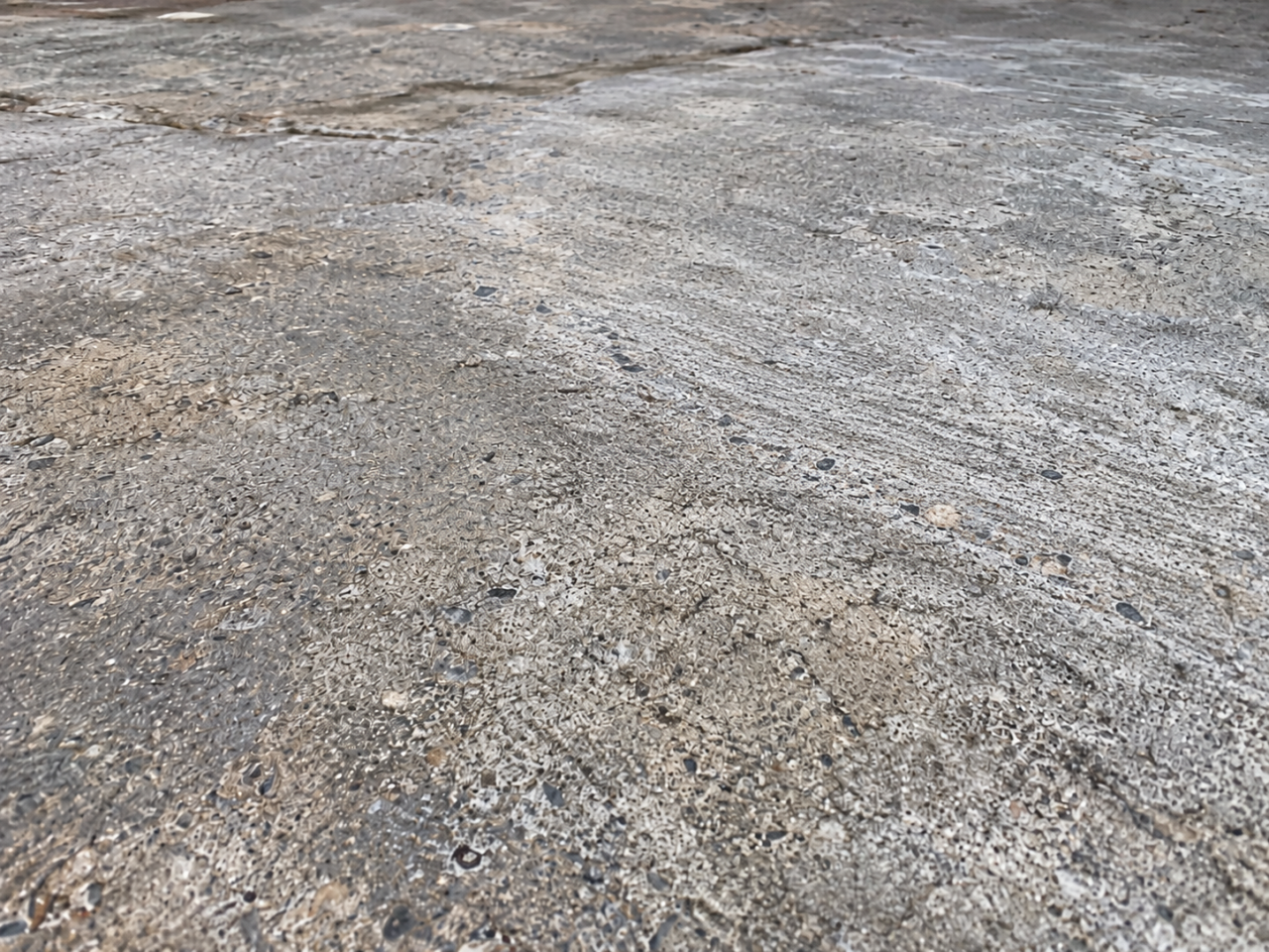 Concrete grinding after